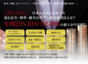 ザ・アンティークコイン投資プログラム（TAC） 葉山満 濱中隆史 批評