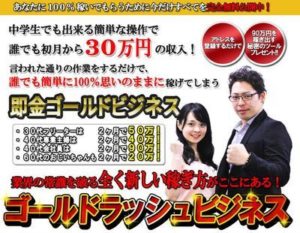 ゴールドラッシュビジネス 山崎信吾 批評