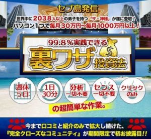 大橋東洲 裏ワザ投資法（IHA） 批評